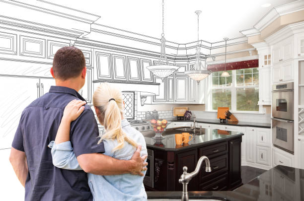 Professional Cabinet Refacing technician working in Hamburg, NJ